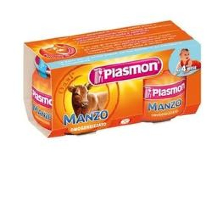 PLASMON*OM MANZO 2 X 80 G