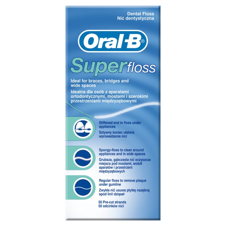 ORALB SUPERFLOSS FILO INTERDEN