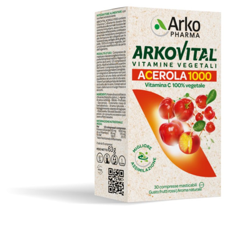 ARKO ACEROLA 30CPR MASTIC