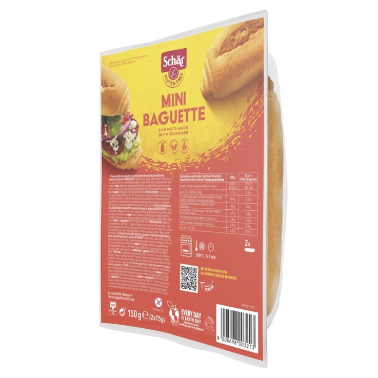 SCHAR MINI BAGUETTE 2X75G