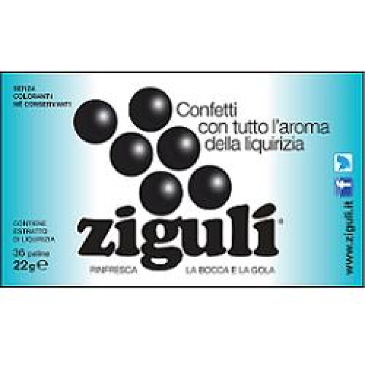 ZIGULI LIQUIRIZIA 36PALLINE