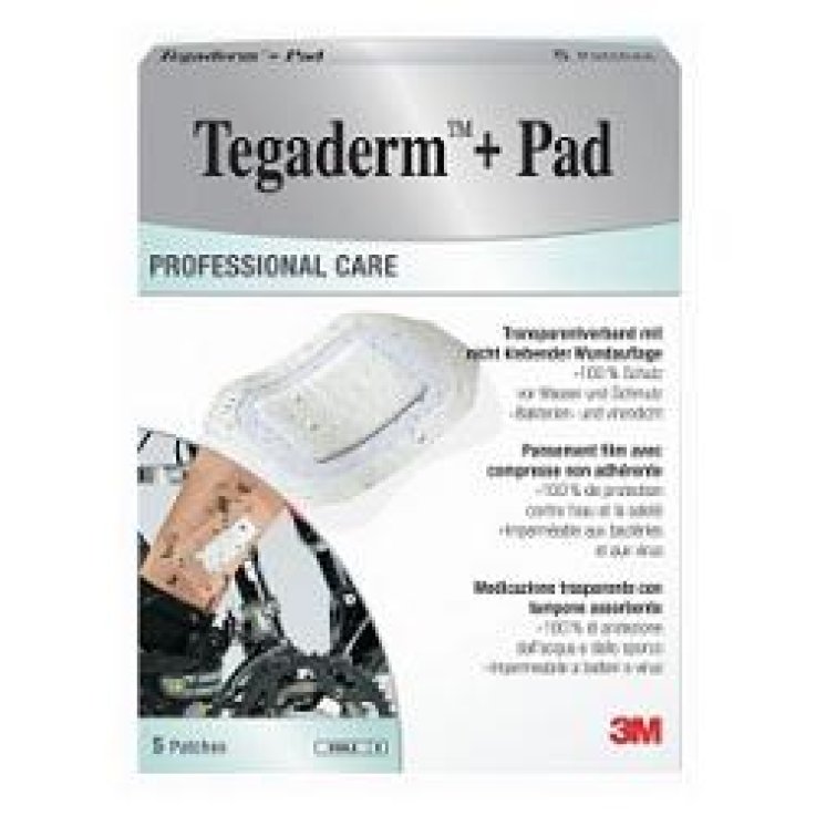 TEGADERM+PAD CER 9X15CM 5PZ