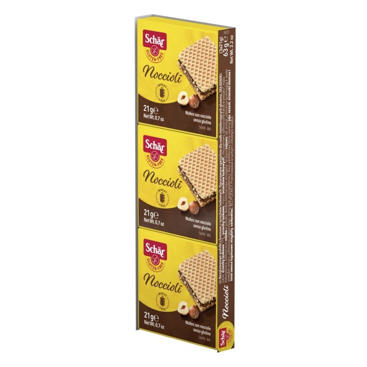 SCHAR NOCCIOLI SNACK 3X21G