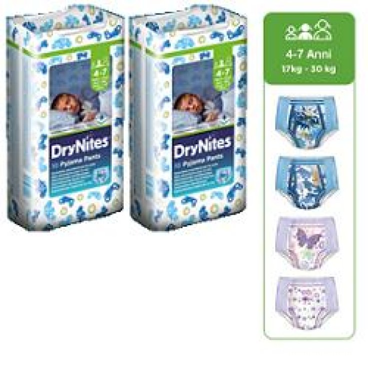 HUGGIES DRYNITES GIRL4/7AN 10P