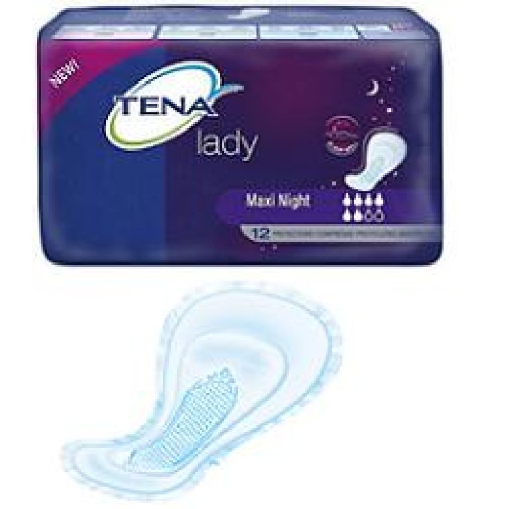 TENA DISCREET MAXI NIGHT 12PZ