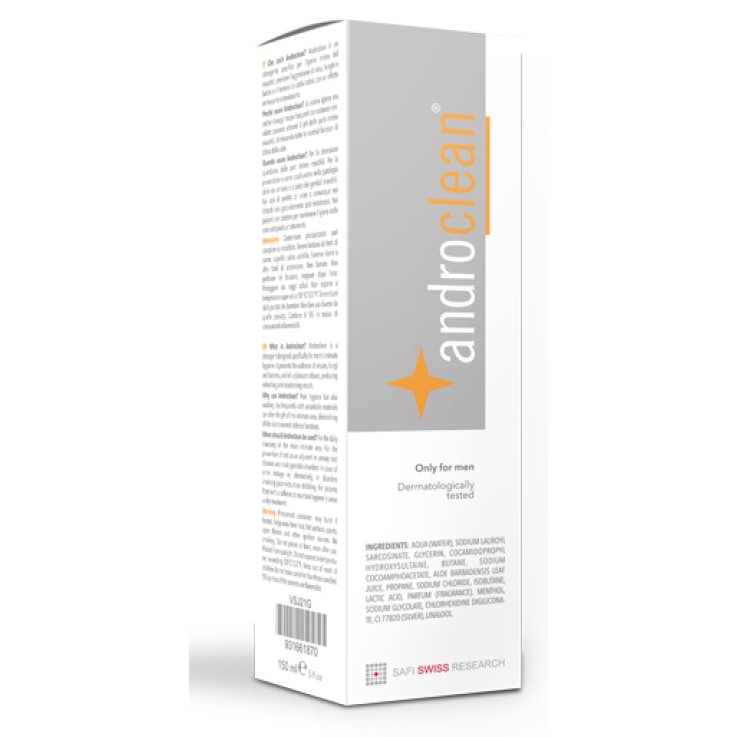 ANDROCLEAN DET INT MASCH 150ML