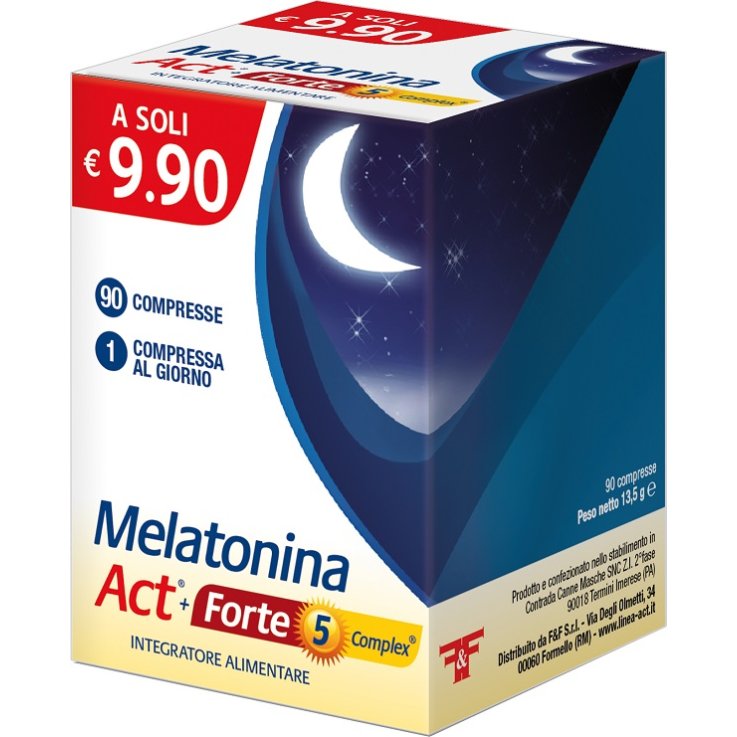 MELATONINA ACT +FT5COMPL 90CPR