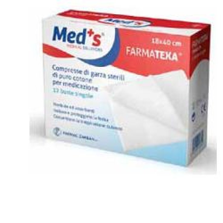 GARZA MEDS 12/8 36X40CM 12PZ