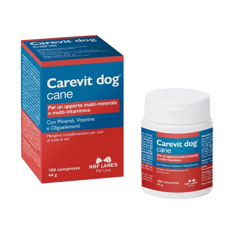 CAREVIT DOG MANGIME 100CPR