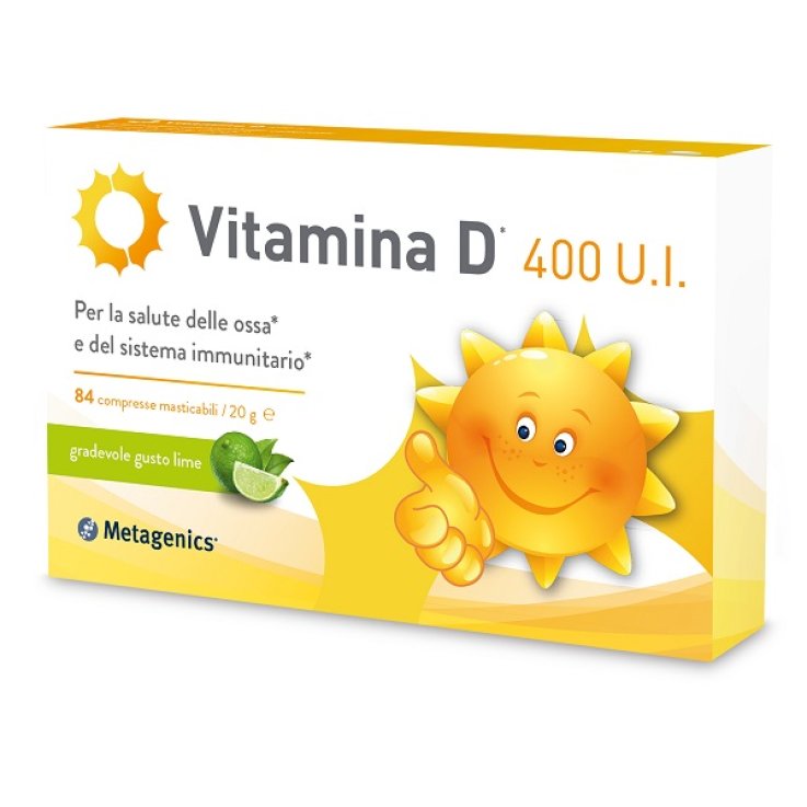 VITAMINA D 400 UI 84CPR MASTIC