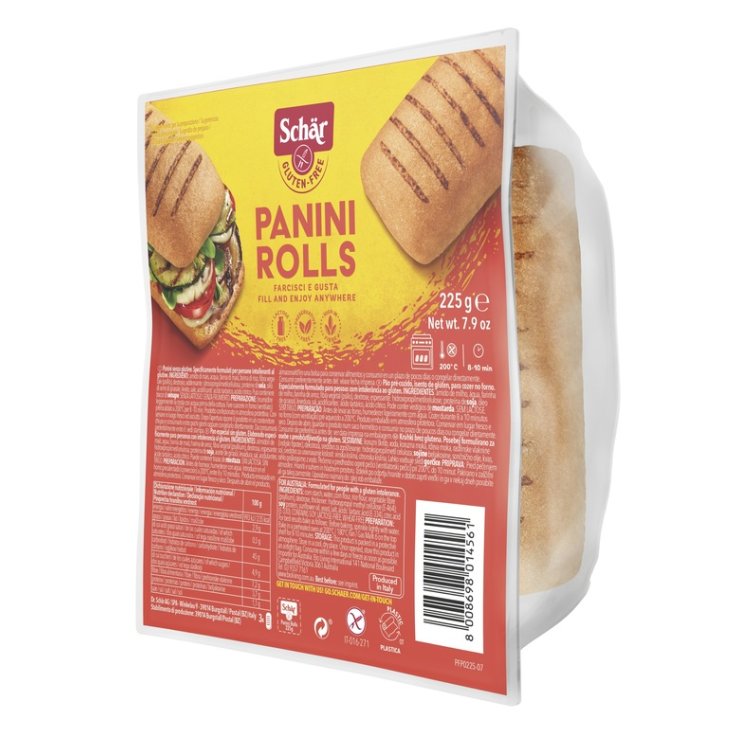 SCHAR PANINI ROLLS 3X75G