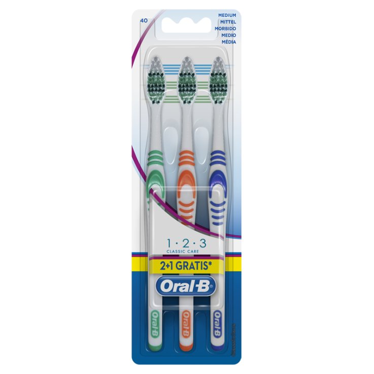 ORALB 123 CLASSIC CARE SPAZZ3P