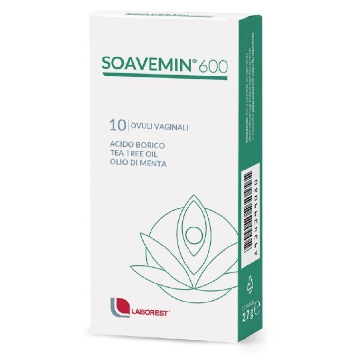 SOAVEMIN 600 10OV VAGINALI