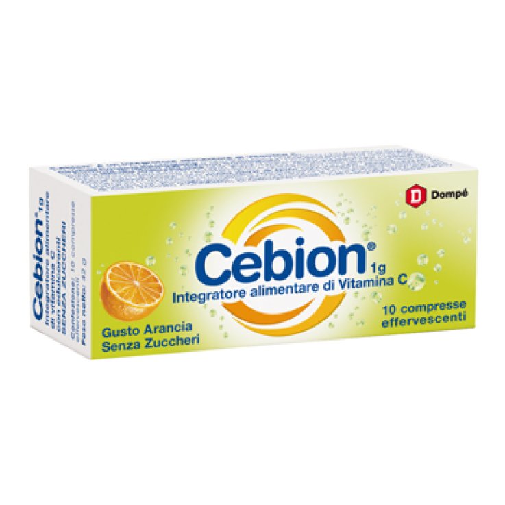 CEBION EFF VIT C S/ZUCCH 10CPR