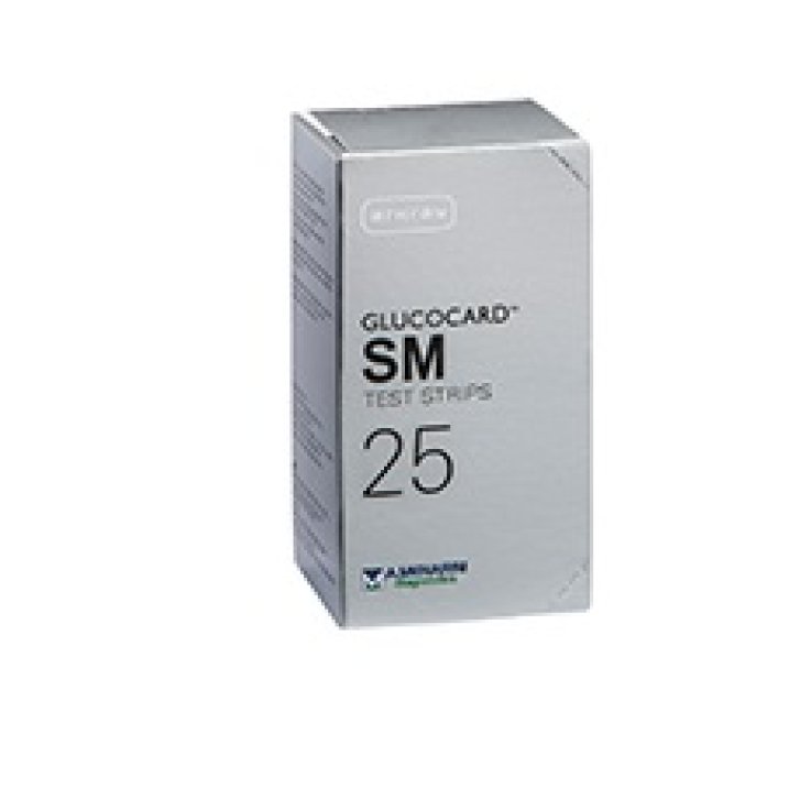 GLUCOCARD SM STRIPS 25PZ ****