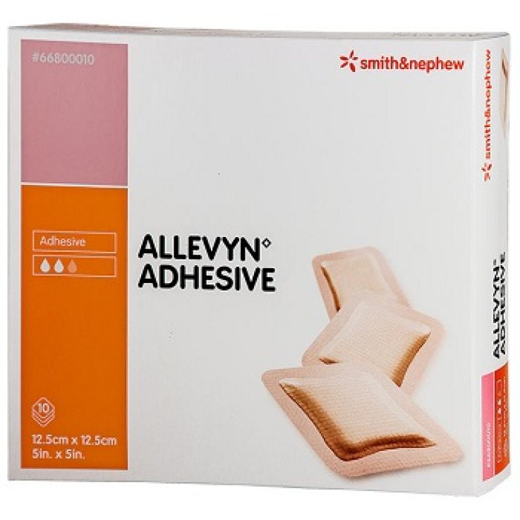 ALLEVYN ADHESIVE 12,5X12,5 10P