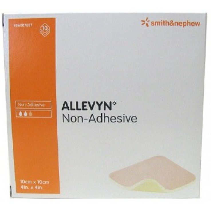 ALLEVYN NON ADHESIVE10X10CM 10