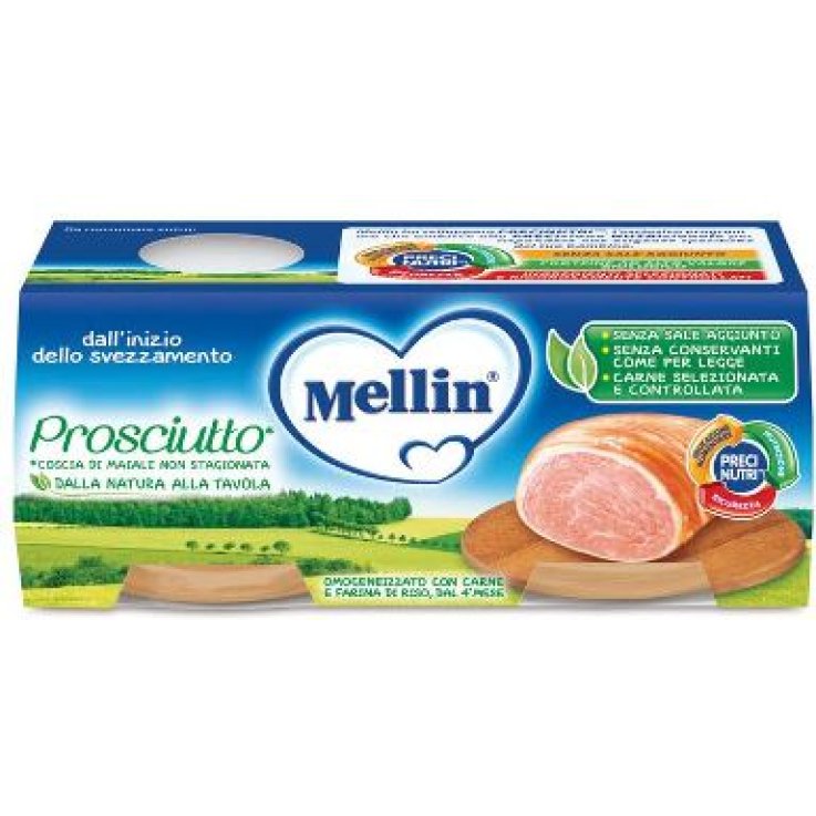 MELLIN OMOG PROSCIUTTO 2X80G