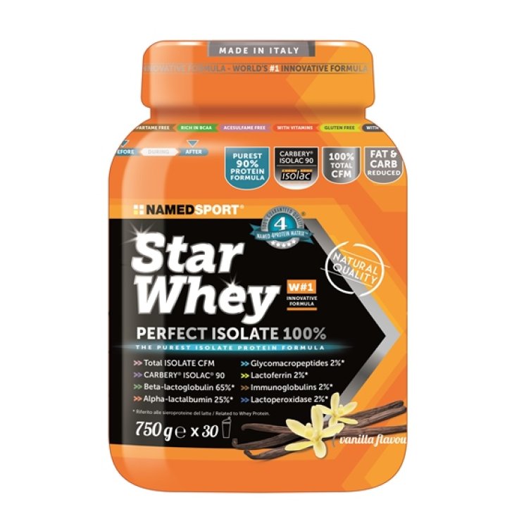 STAR WHEY ISOLATE VANILLA 750G