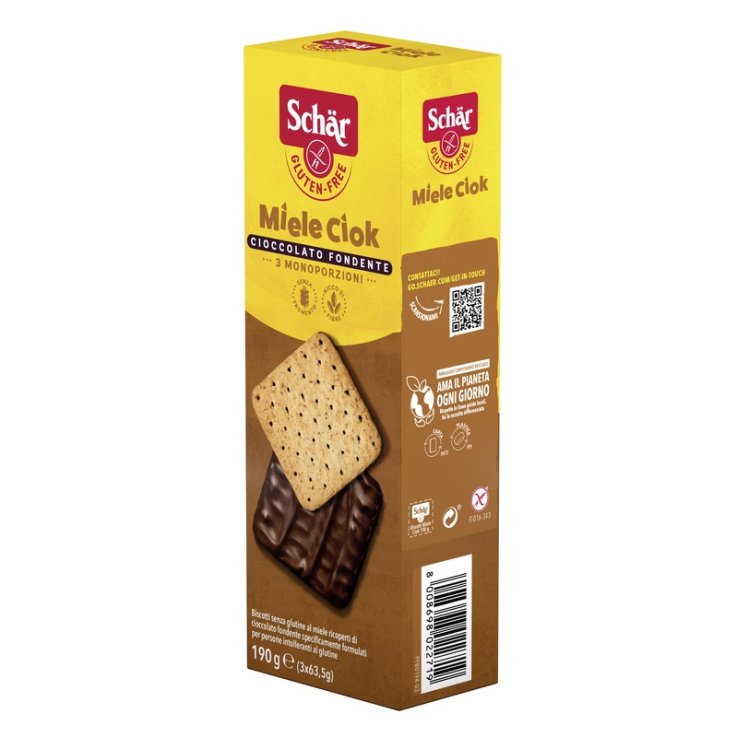 SCHAR BISCOTTI MIELE CIOK 190G