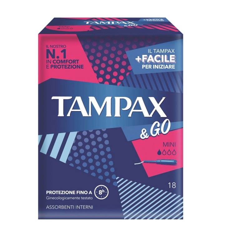 TAMPAX &GO MINI 18PZ