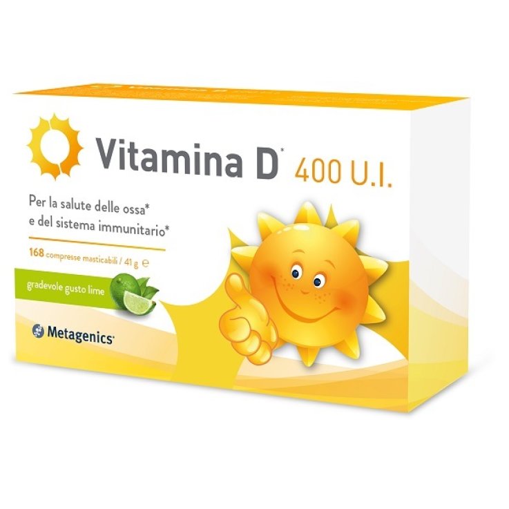 VITAMINA D 400 UI 168CPR