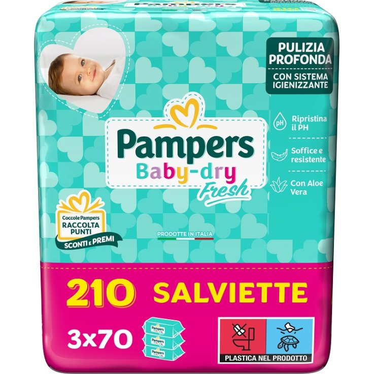 PAMPERS BABY FRESH SALV 210SRP