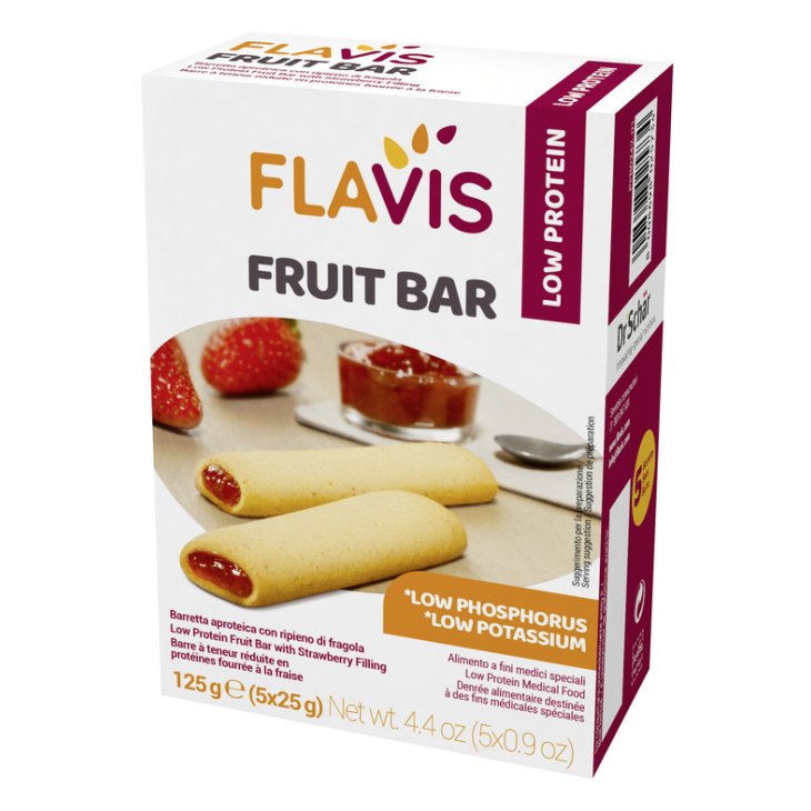 FLAVIS FRUIT BAR 5X25G