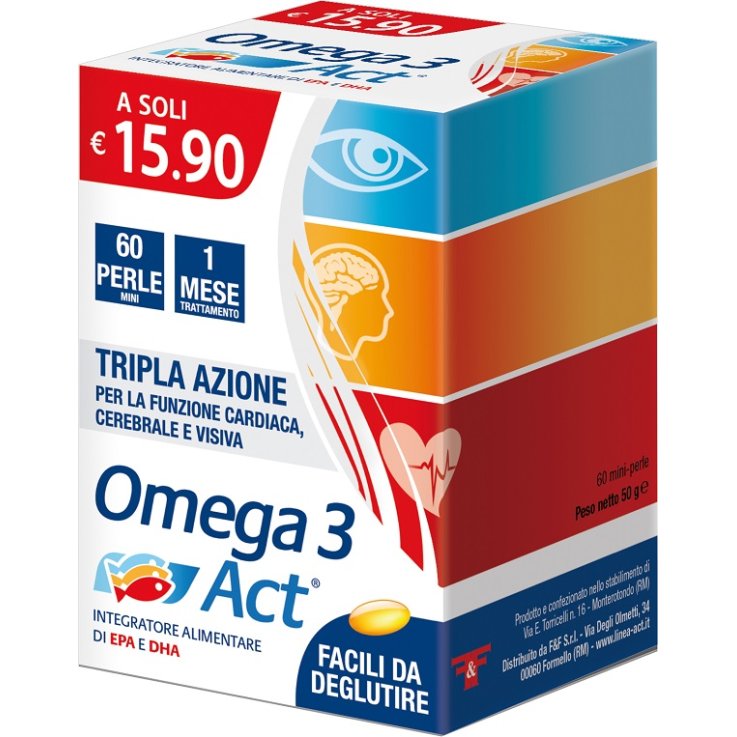 OMEGA 3 ACT 60PRL 540MG