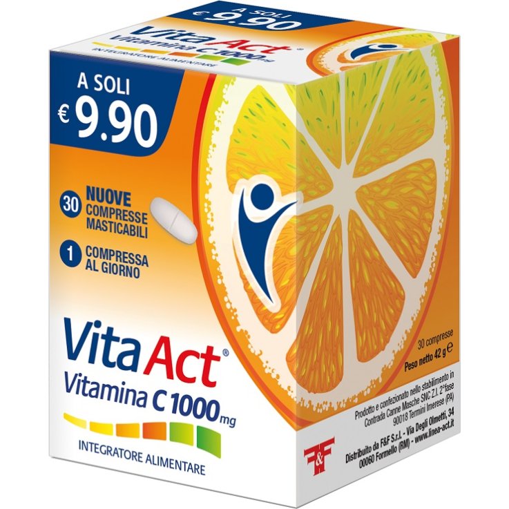 VITA ACT VIT C 1000MG 30CPR