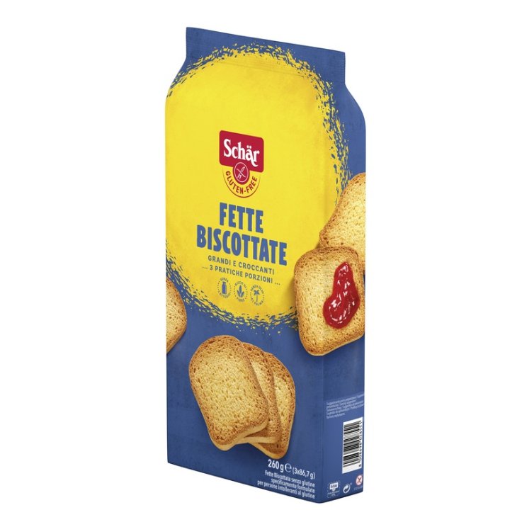 SCHAR FETTE BISCOTTATE 3X86,7G