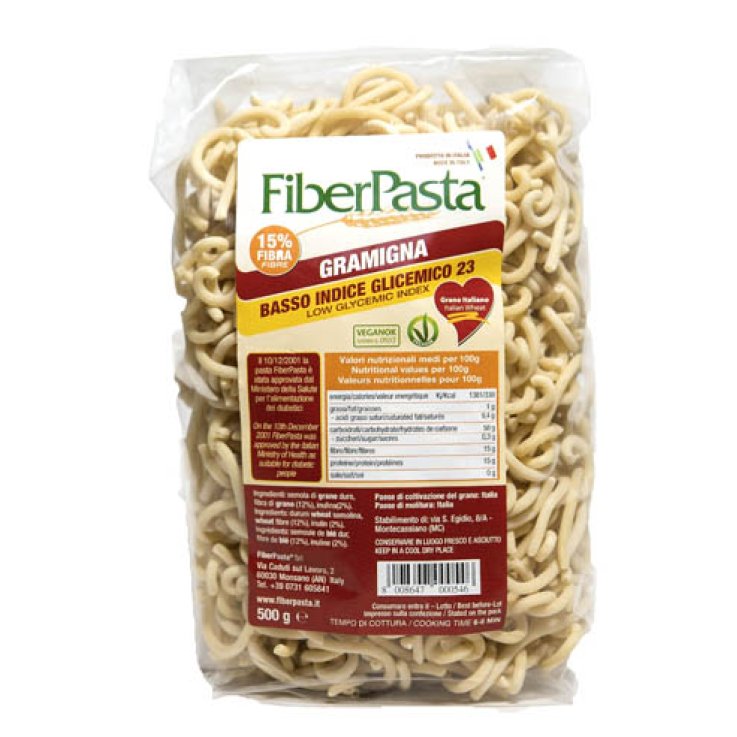 FIBERPASTA GRAMIGNA 500GR