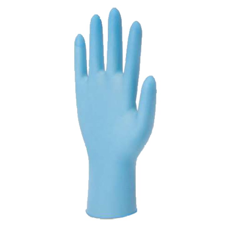 GUANTO NITRILE S/POL MED 100PZ