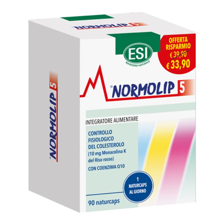 ESI NORMOLIP 5 90NATURCAPS TP