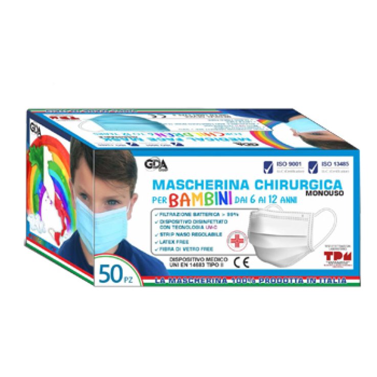 MASCHERINA CHIRURGICA BAMBINO