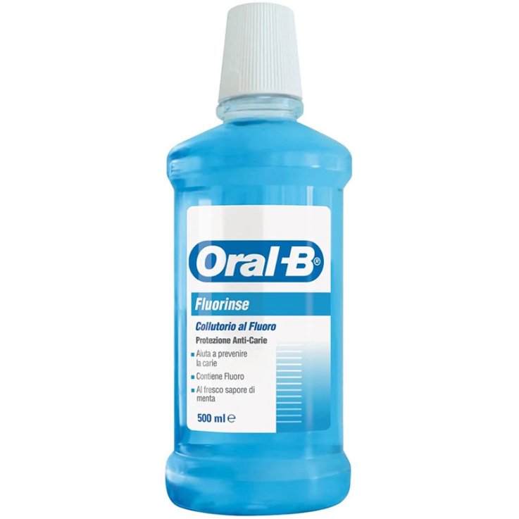 ORALB COLLUT FLUORINSE 500ML