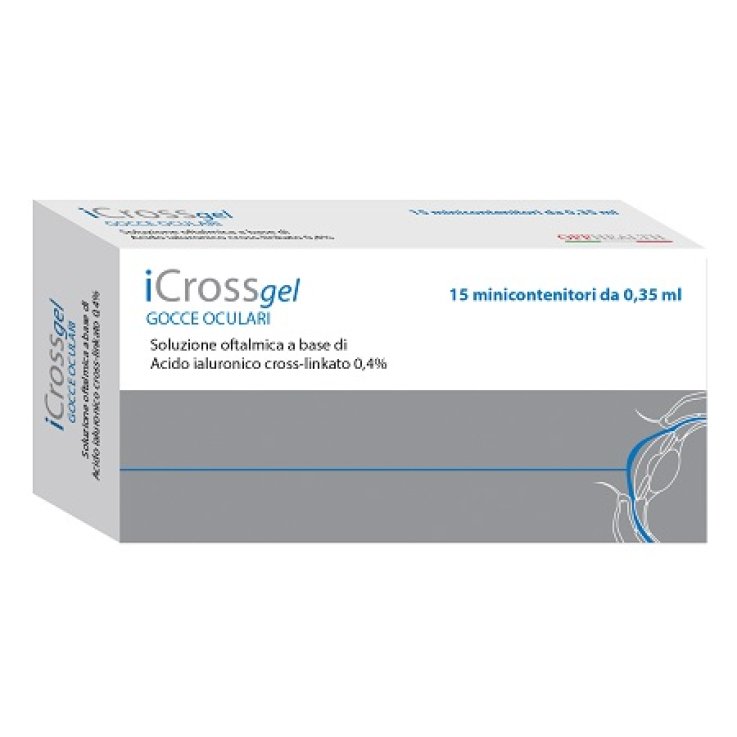 ICROSS GEL GOCCE OCUL 15PZ