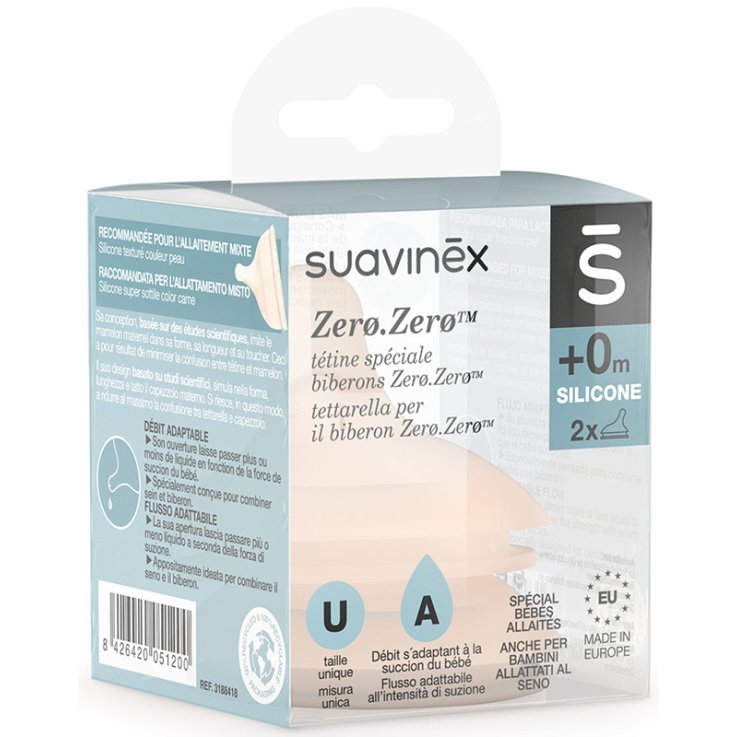 SUAVINEX TETT BIB SPEC ZERO 2P