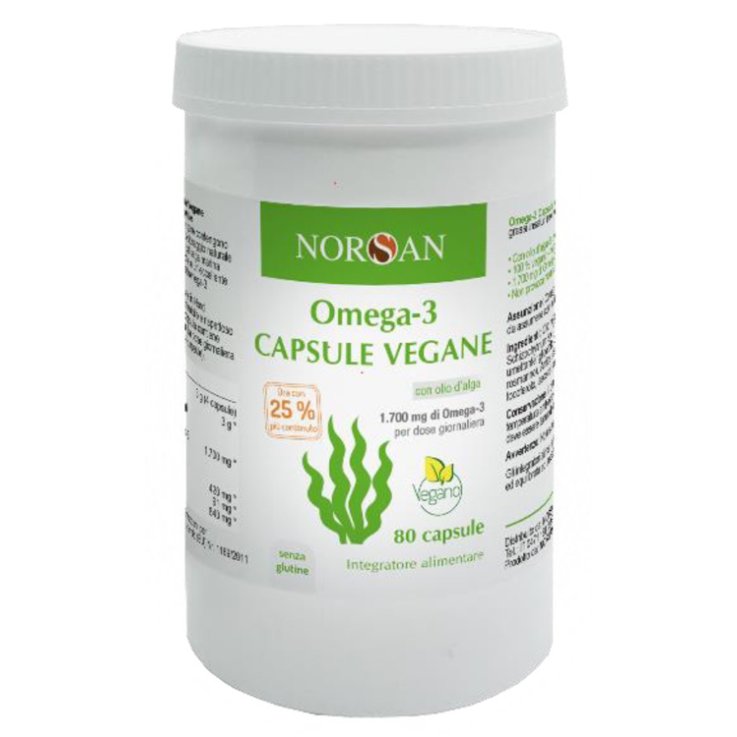 NORSAN OMEGA 3 VEGANO 80CPS NORSAN OMEGA 3 VEGANO 80CPS