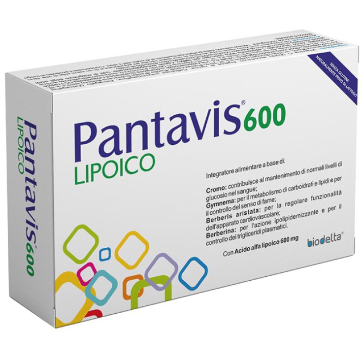 PANTAVIS 600 LIPOICO 30CPR