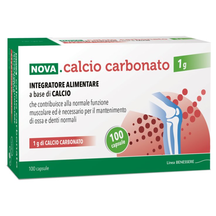 NOVA CALCIO CARBONATO1G 100CPS