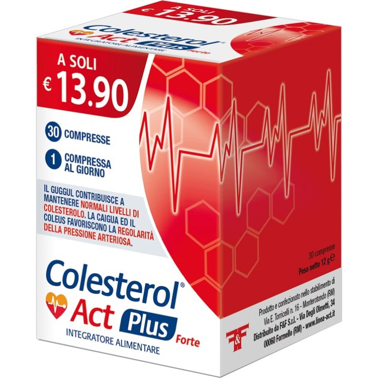 COLESTEROL ACT PLUS FORTE30CPR