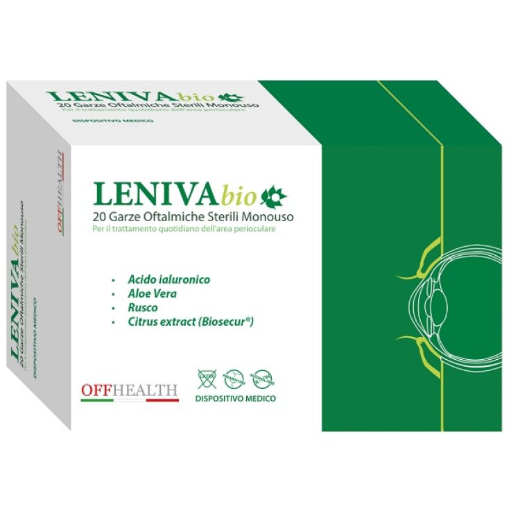 LENIVA BIOSECUR GARZE OFT 20PZ