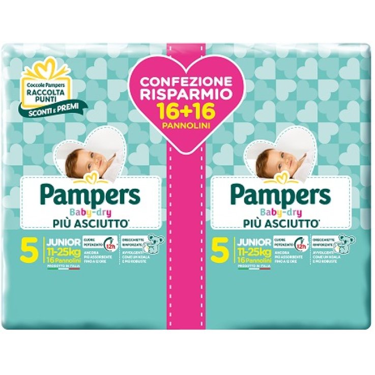 PAMPERS BABY DRYDUO DWCT J 32P