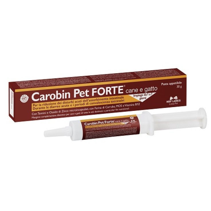 CAROBIN PET FORTE PASTA 30G