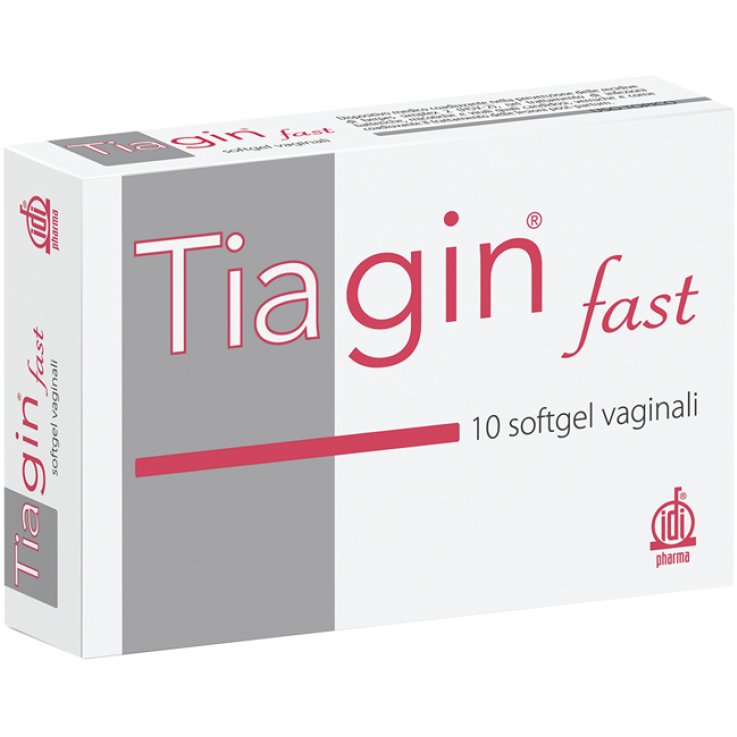 TIAGIN FAST 10CPS VAGINALI SOF