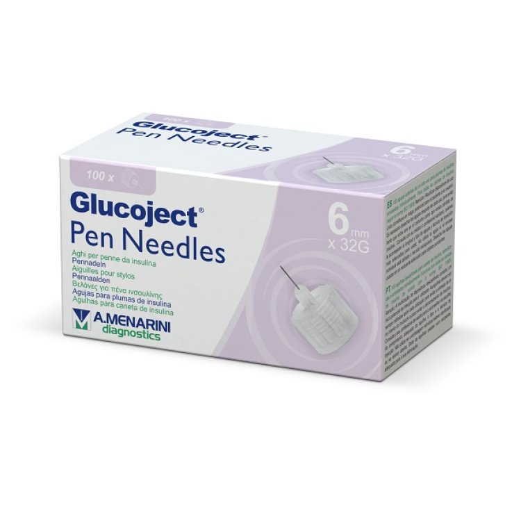 GLUCOJECT AGO PENNA G32 6MM