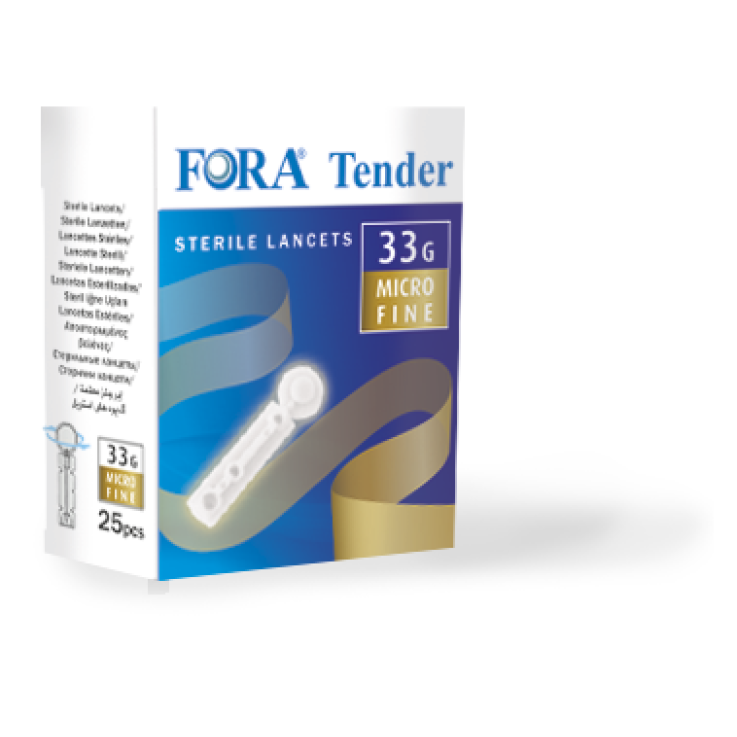 FORA TENDER LANCETTE G33 25PZ