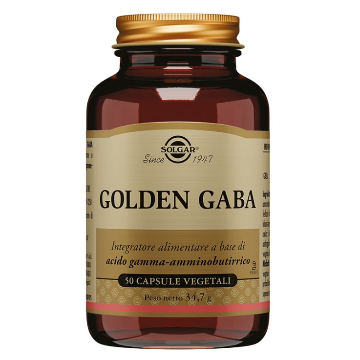 GOLDEN GABA 50CPS VEG SOLGAR