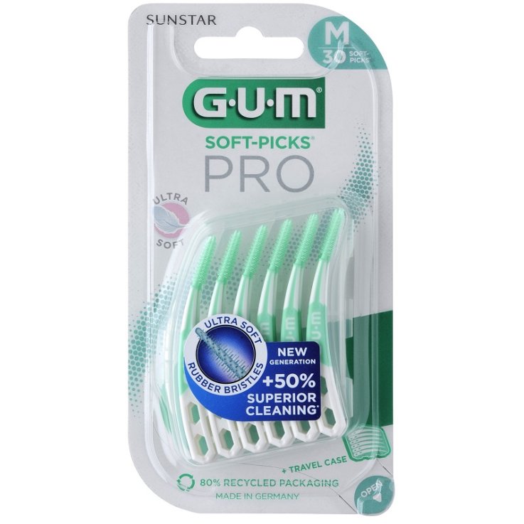 GUM SOFT PICK PRO MEDIUM 30PZ